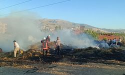 Malatya'da Saman Balyaları Alev Aldı