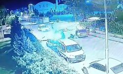 Malatya’da Motosikletle Otomobil Çarpıştı!
