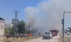 Yeşilyurt’ta Çıkan Bahçe Yangını Korkuttu