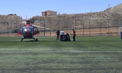 Darende'de Kalp Krizi Geçiren Hasta Hava Ambulansı ile Kurtarıldı