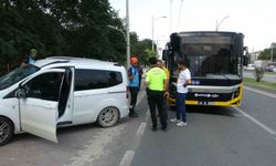Malatya’da Otobüs ile Ticari Araç Çarpıştı