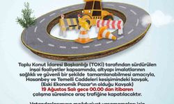 Malatya’da Hasanbey-Temelli Kavşağı Trafiğe Kapatılıyor