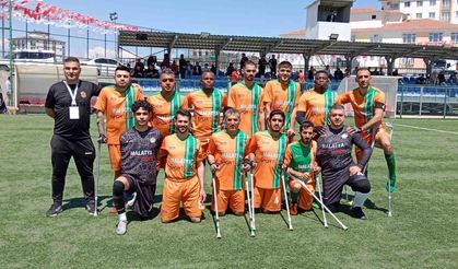Malatya BB Ampute Futbol Takımı Şampiyonluğu İlan Etti!