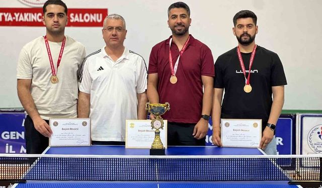 Malatya’da Masa Tenisi Heyecanı Sona Erdi