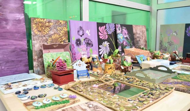 Malatya'da Engellilere Yönelik Sanat ve Beceri Kursları Devam Ediyor