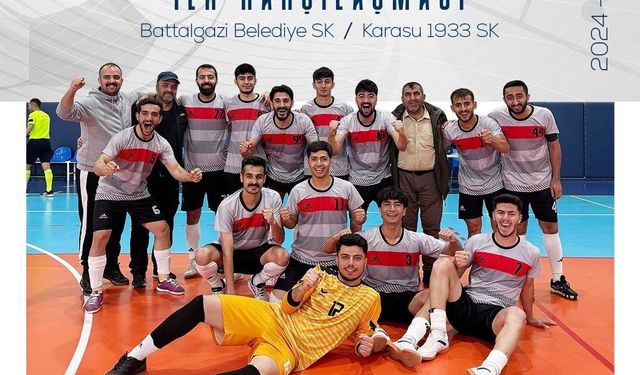 Battalgazi Belediyespor Futsal Takımı Süper Lig’de Çeyrek Finalde