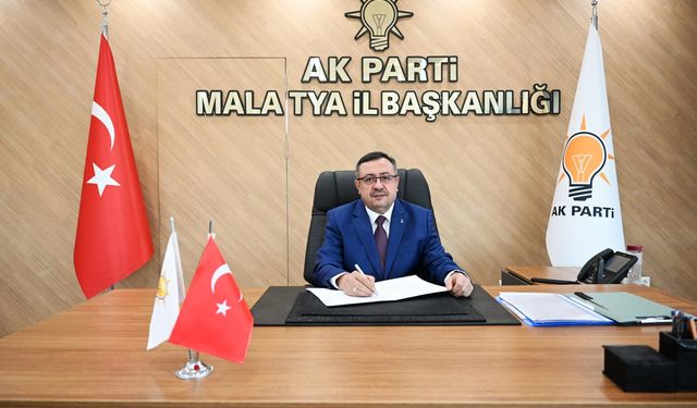 AK Parti Malatya İl Başkanı Ali Bakan’dan 27 Mayıs Darbesine Sert Tepki