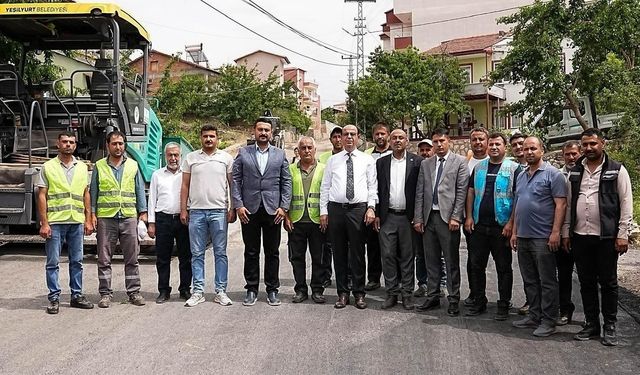 Gedik Mahallesi’nde Asfalt Seferberliği Başladı
