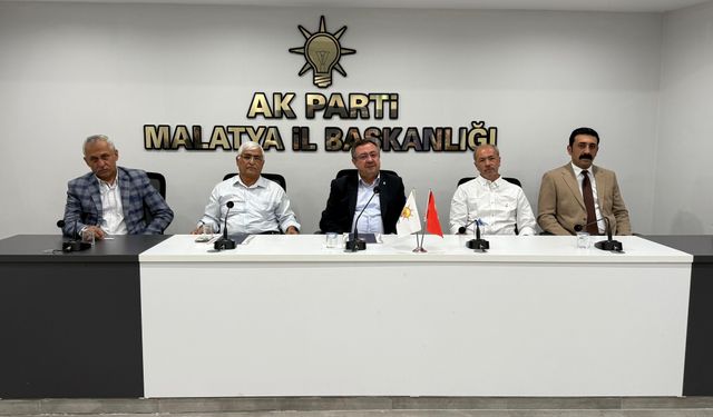 AK Parti Malatya İl Başkanı Ali Bakan’dan Muhtarlara Çağrı