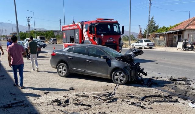Malatya’da Tofaş Araç Hurdaya Döndü!