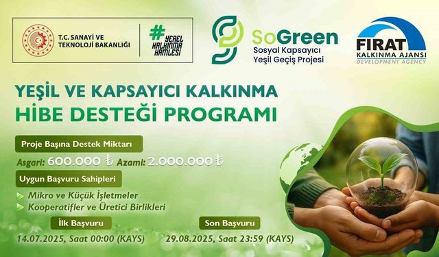 FKA’dan TRB1 Bölgesi'ne 28 Milyon TL’lik Yeşil Dönüşüm Desteği