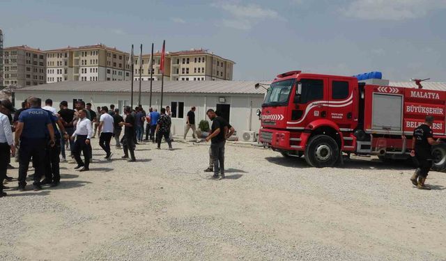 Malatya’da Şantiyede Silahlı ve Bıçaklı Kavga