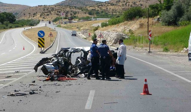 Akçadağ’da Feci Kazada İki Kişi Hayatını Kaybetti