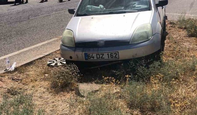 Malatya’da Otomobil Kontrolden Çıktı