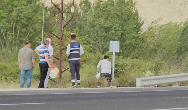 Malatya Darende’de Kayısı Bahçesinde Çıkan Yangın Kısa Sürede Söndürüldü