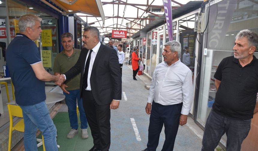 Sadıkoğlu, “Ticari Alanların İnşası Hızlanmalı Esnafın Zorlu Süreci Son Bulmalı”