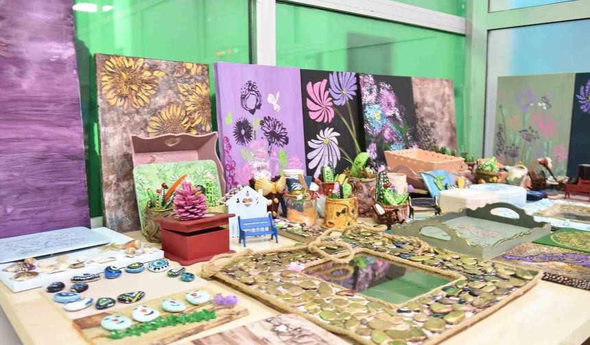 Malatya'da Engellilere Yönelik Sanat ve Beceri Kursları Devam Ediyor
