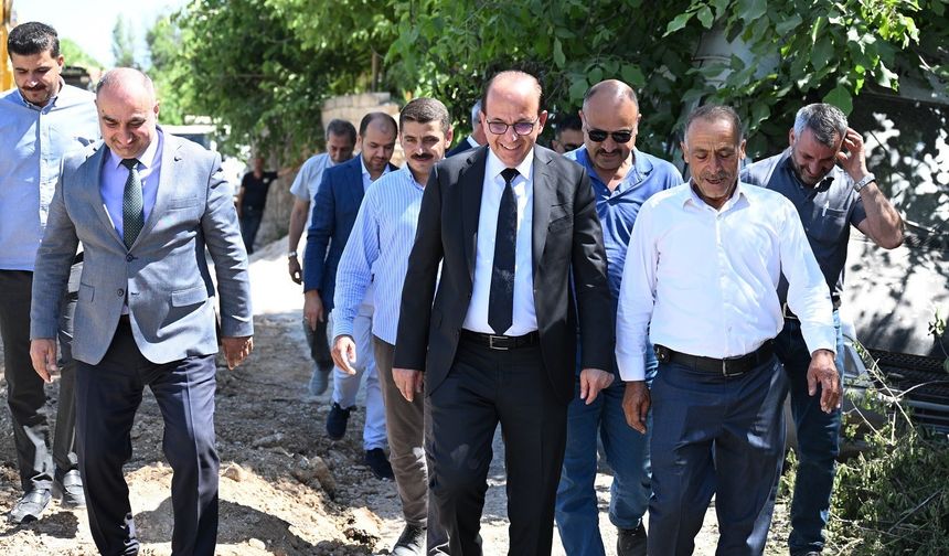 Yeşilyurt Belediyesi'nden Şahnahan'a Güvenlik ve Estetik Dokunuş