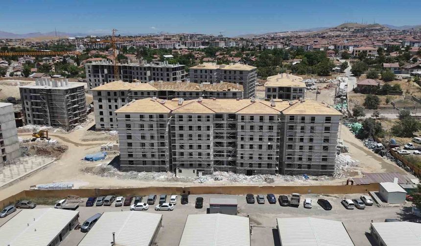 Malatya Kiltepe’de 770 Kalıcı Konut Yükseliyor