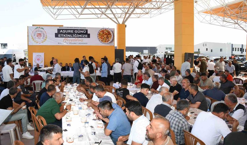 Malatya Ticaret Borsası’ndan Aşure Etkinliği