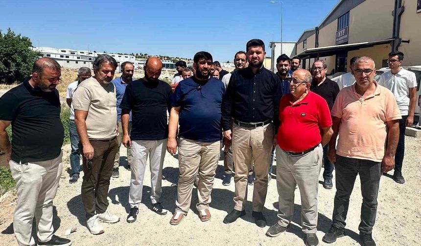Kadircan Esen’den Babuktu Sanayi Sitesi’ne Yerinde İnceleme