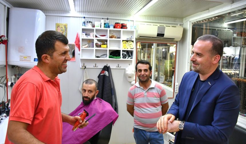 MAGİNDER Başkanı Karademir'den Esnafa Destek Ziyareti