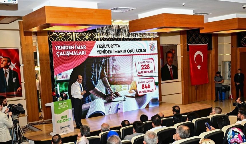 Başkan İlhan Geçit Yeşilyurt’un Yeni Dönem Vizyonunu Anlattı