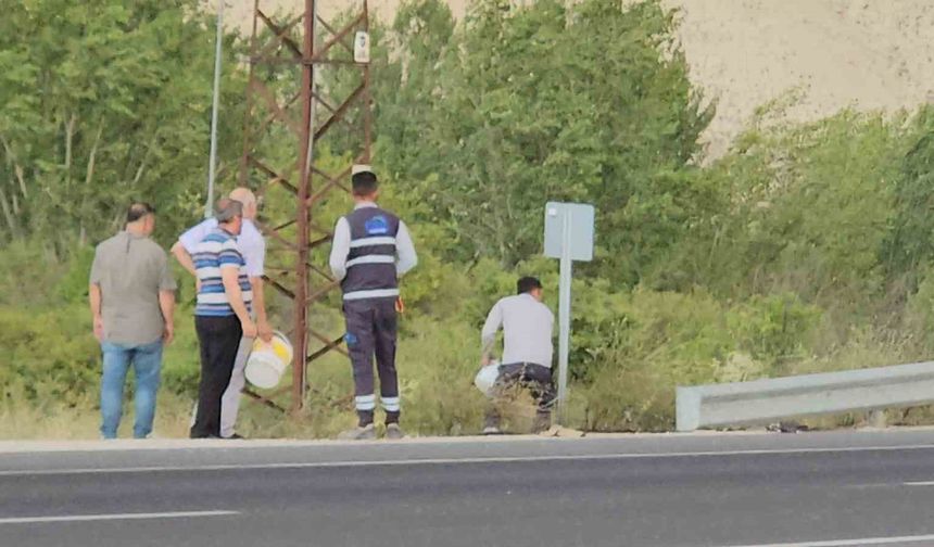 Malatya Darende’de Kayısı Bahçesinde Çıkan Yangın Kısa Sürede Söndürüldü